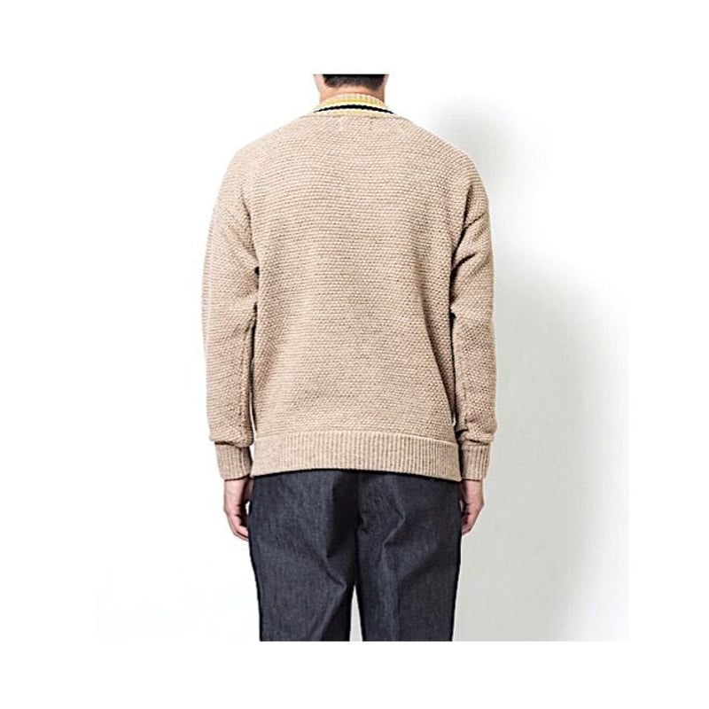SON OF THE CHEESE「HALF V sweter」 | gouter le ca