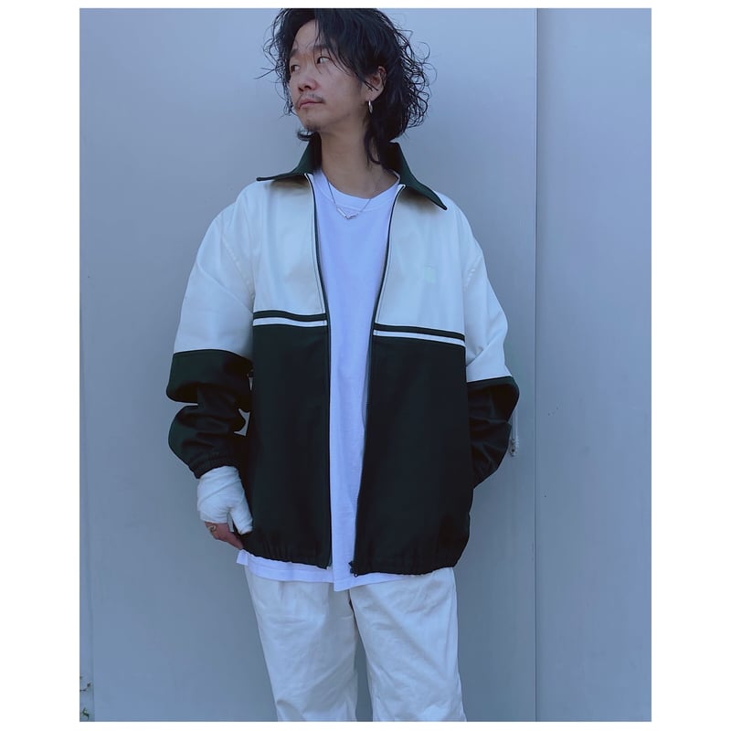 ジャケット・アウター Comfortable Reason Warmup Jacket COMFORTABLE REASON「WARMUP JACKET」green. | goute