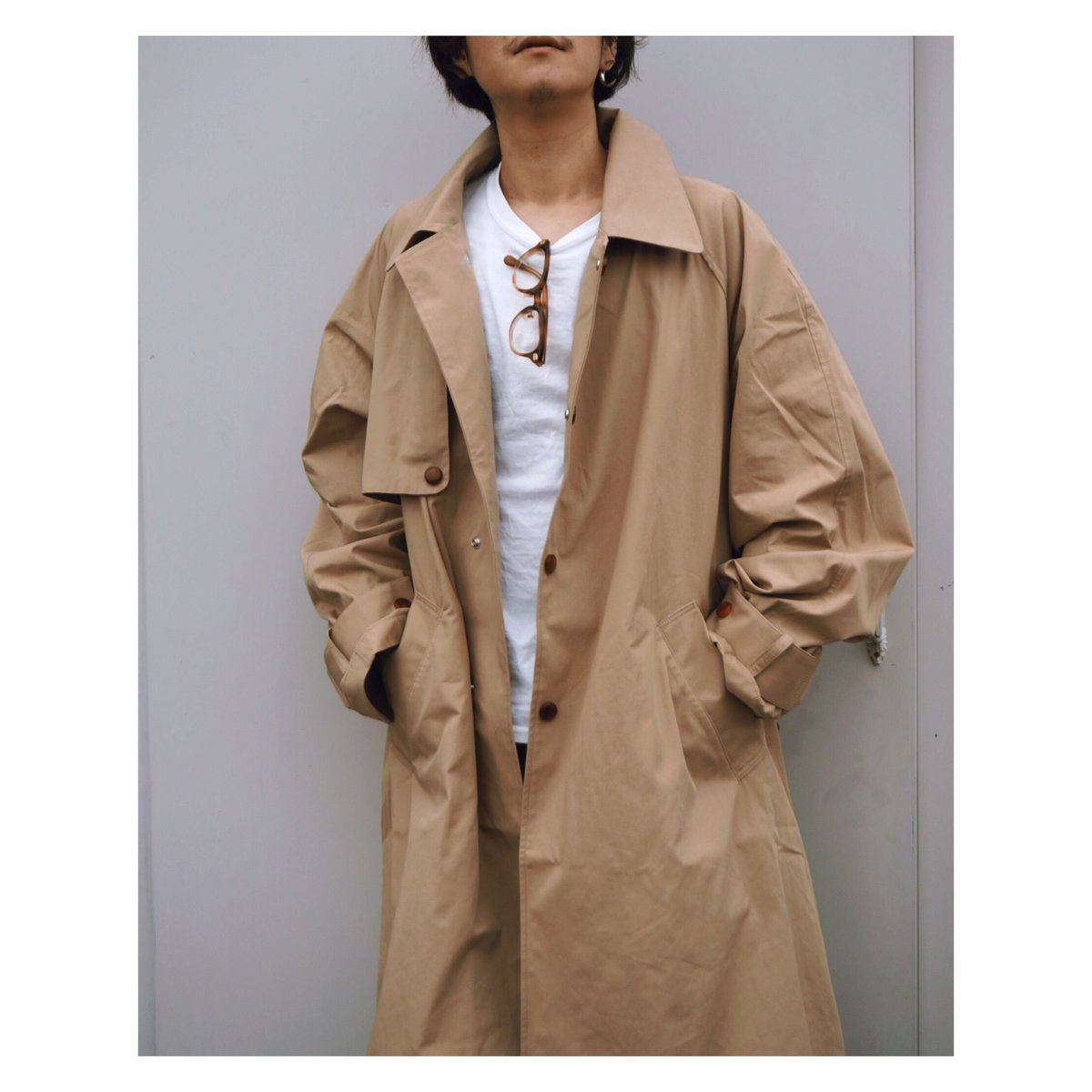 PHINGERINフィンガリンFOLD TRENCH ロングコート PHINGERINフィンガリンFOLD TRENCH ロングコート KIMBERLY