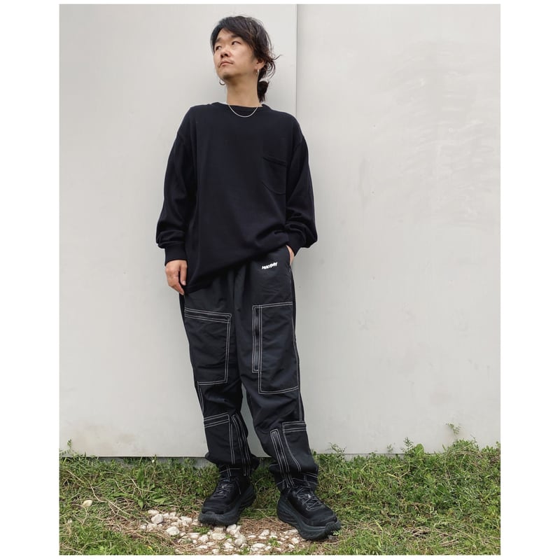 HOLIDAY「ATTACHMENT PANTS」black. | gouter le cab