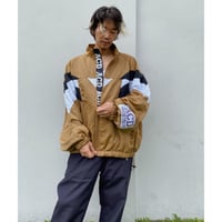 BLACK WEIRDOS「Nylon Track JKT(Motocross)」brown.