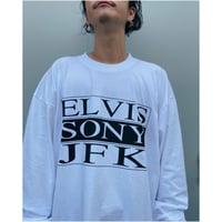 BLACK WEIRDOS「ELVIS SONY L/S Tee」