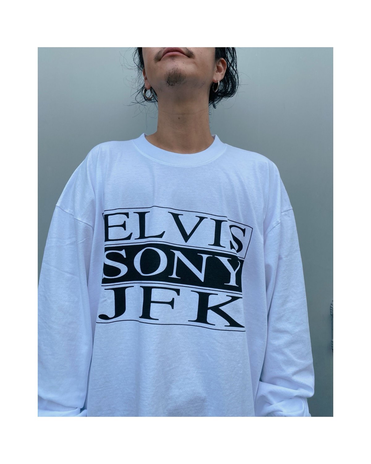 BLACK WEIRDOS「ELVIS SONY L/S Tee」 | gouter le c