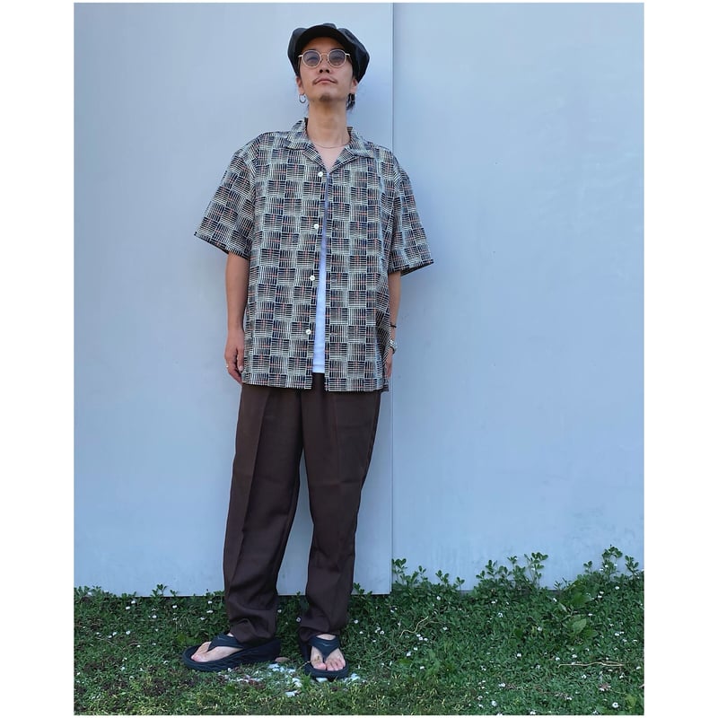 COMFORTABLE REASON「Spuash Shirts」yellow | goute