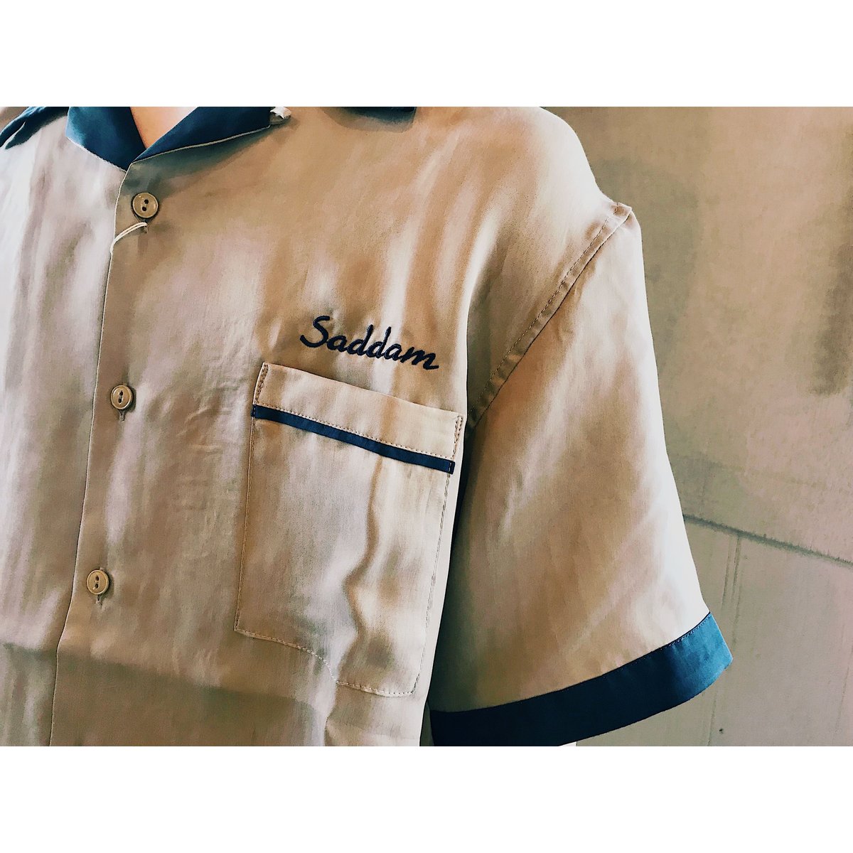 Black Weirdos 「Saddam Borling shirts」 | gouter 
