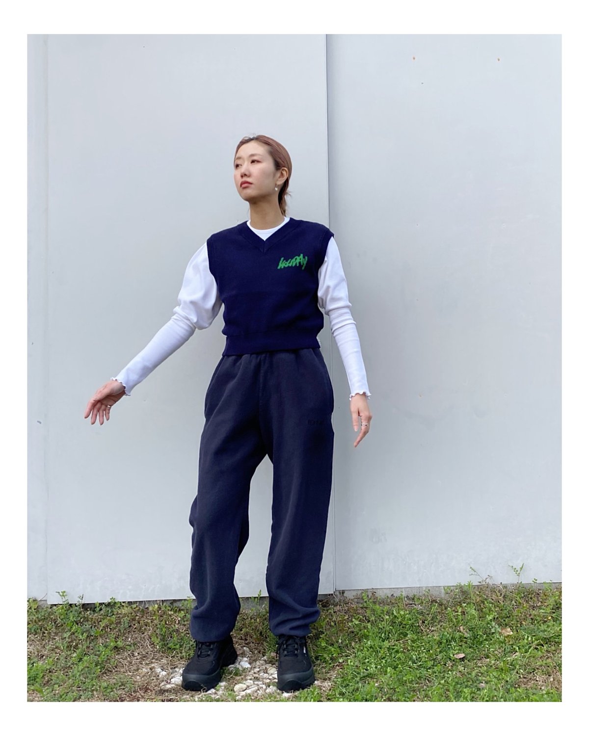 HOLIDAY「JACQUARD KNIT VEST（HOLIDAY）」 | gouter l