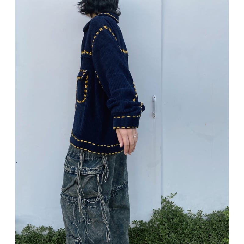 PHINGERIN「PG1 KNIT」navy. | gouter le cabinet