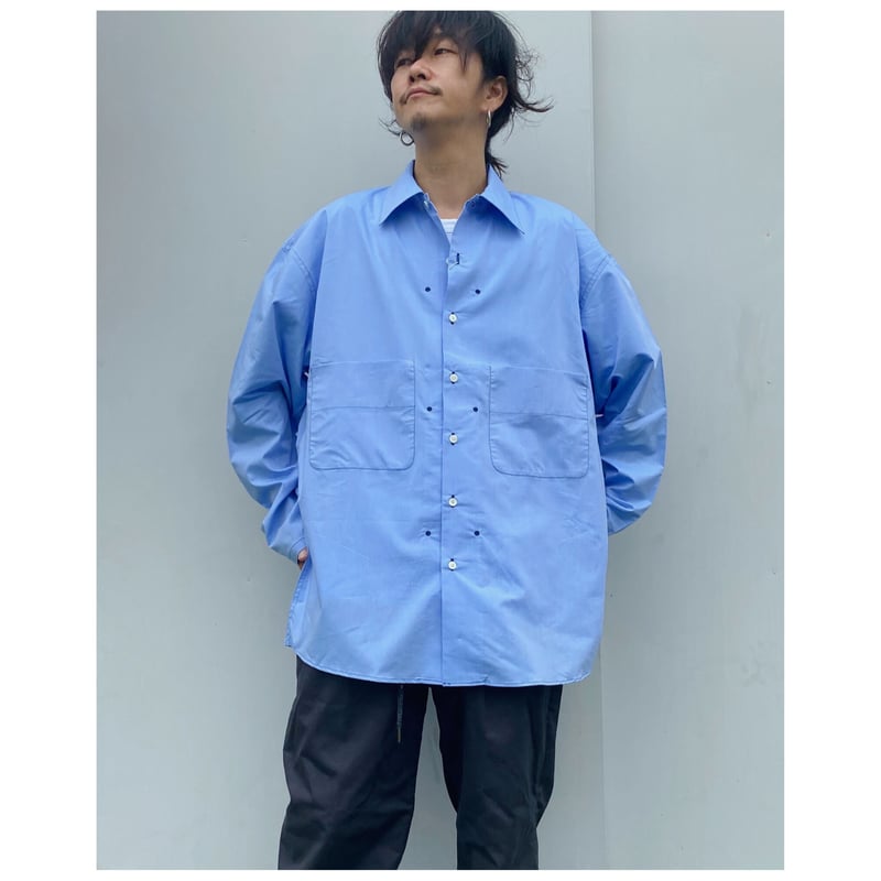 ETHOS「CRAFTSMAN SHIRTS」blue-skipes. | gouter le