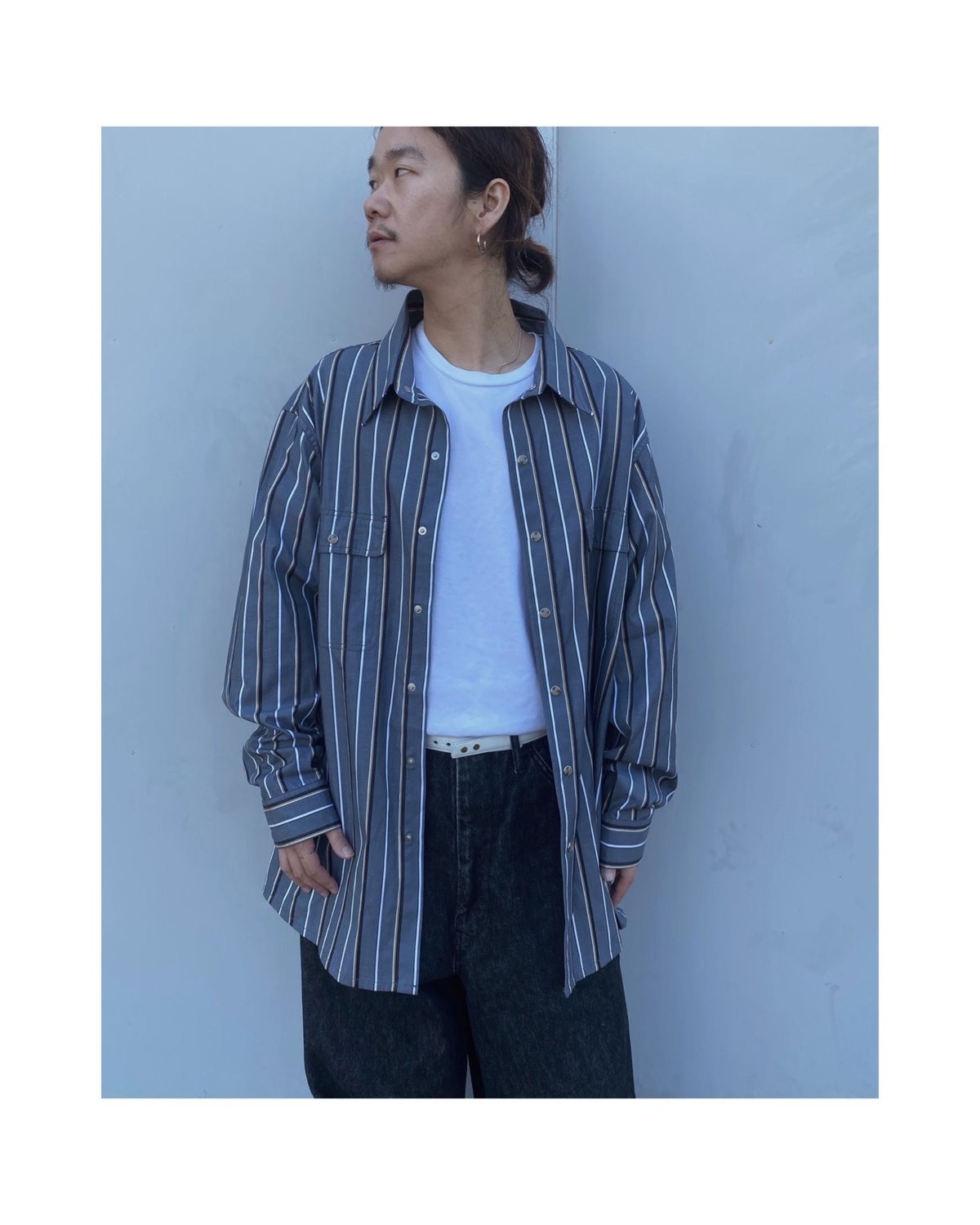 COMFORTABLE REASON Squash Shirts【Lサイズ】 DUSK】COMFORTABLE REASON [コンフォータブル リーズン]