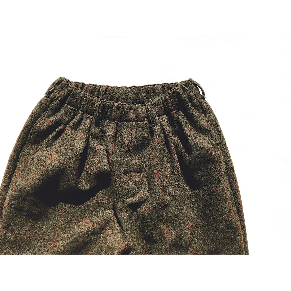 COMFORTABLE REASON「British Wool 2tacks Slacks」