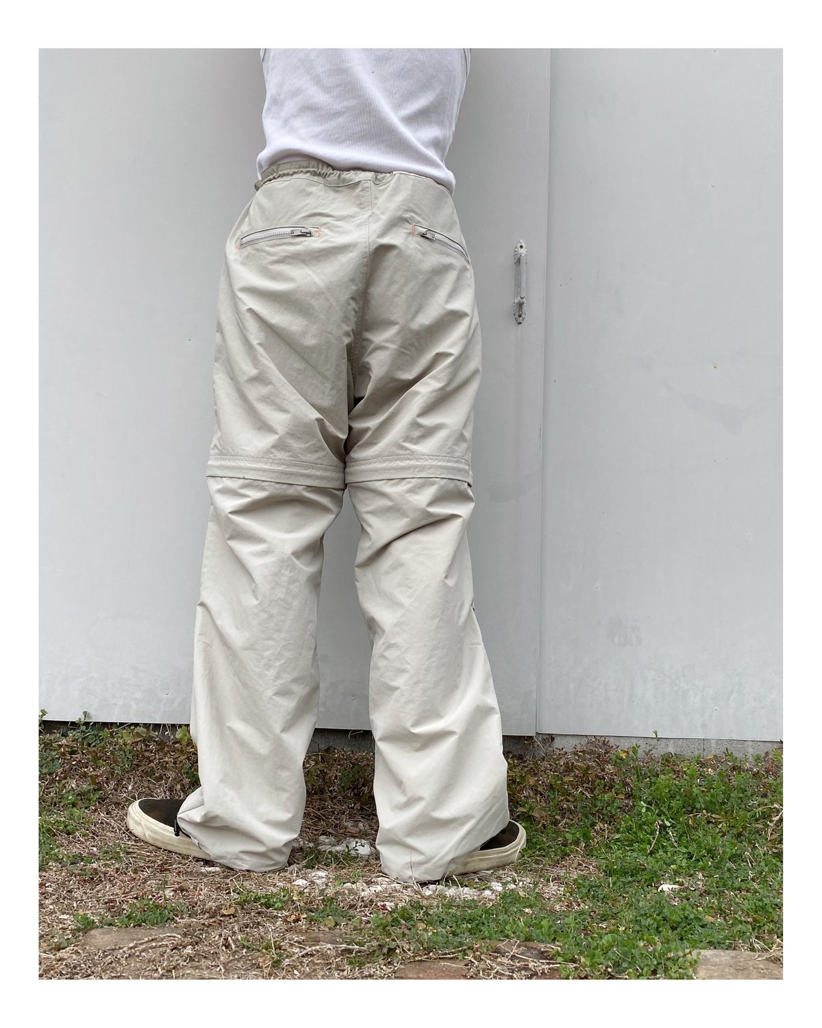 24ss Black Weirdos 2way Nylon Pants tech