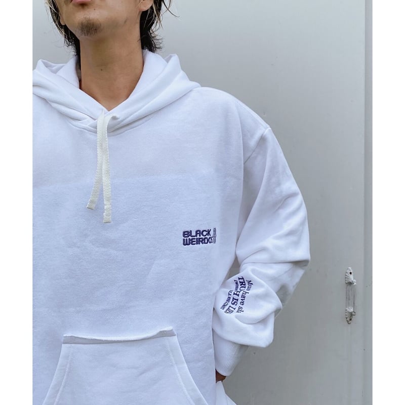 BLACK WEIRDOS「Reversible Sweat Hoodie 」white. | BLACK WEIRDOS「Reversible Sweat Hoodie 」white. |