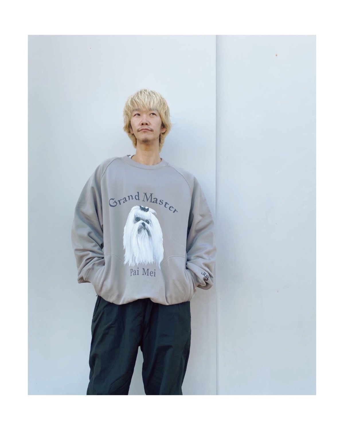 BLACK WEIRDOS「Crewneck Sweatshirt」charcoal. | g BLACK WEIRDOS「Crewneck Sweatshirt」charcoal. | g