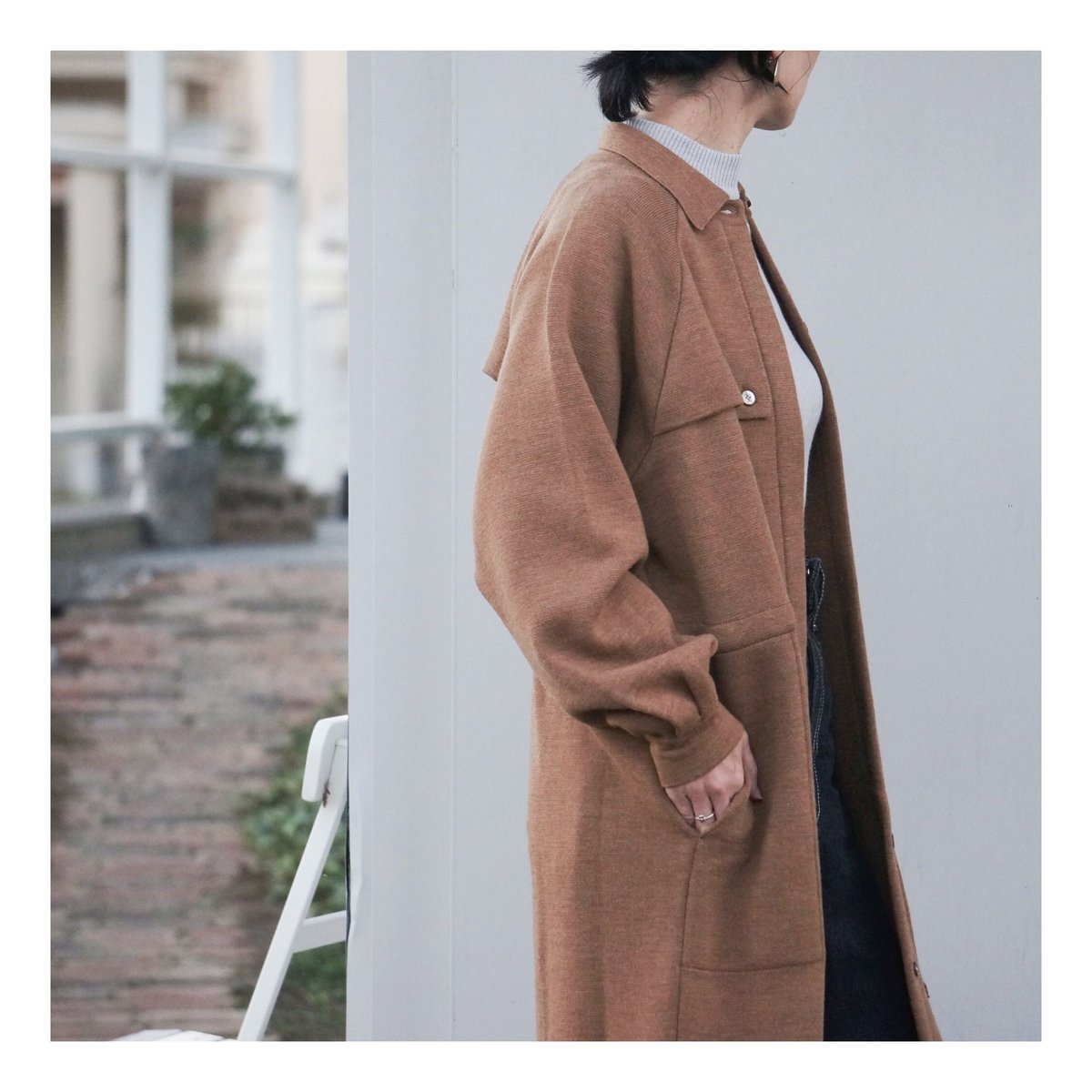 TAN.「RAGLAN SLEEVE COAT」 | gouter le cabinet