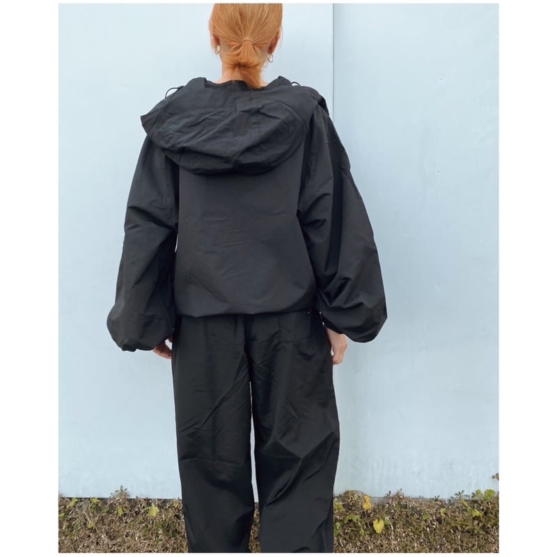 holiday - holiday WIND JACKET ナイロンジャケット コート HOLIDAY「WIND JACKET（Holiday）」black. | gouter le