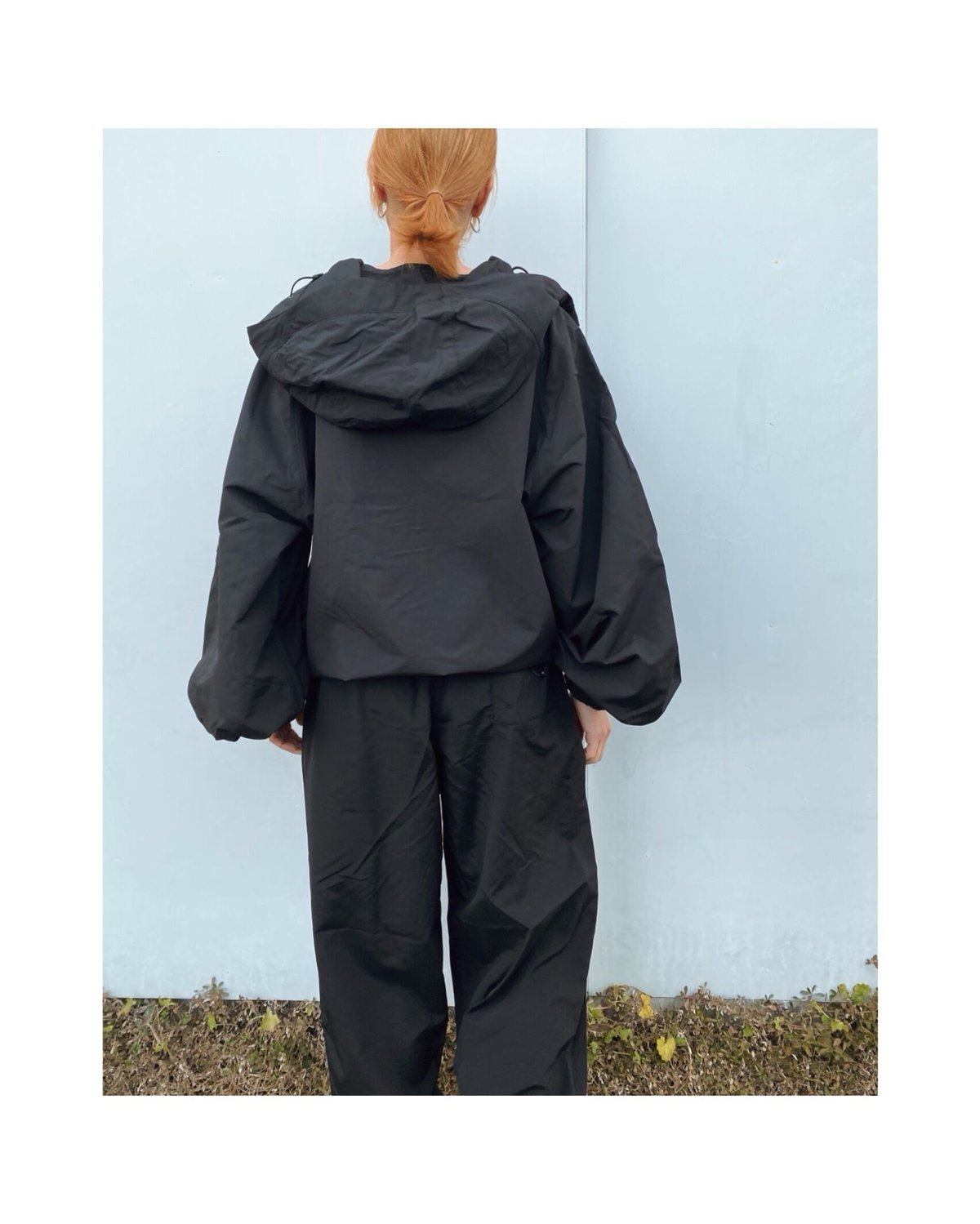 HOLIDAY「WIND JACKET(Holiday)」black. | gouter le HOLIDAY「WIND JACKET(Holiday)」black. | gouter le
