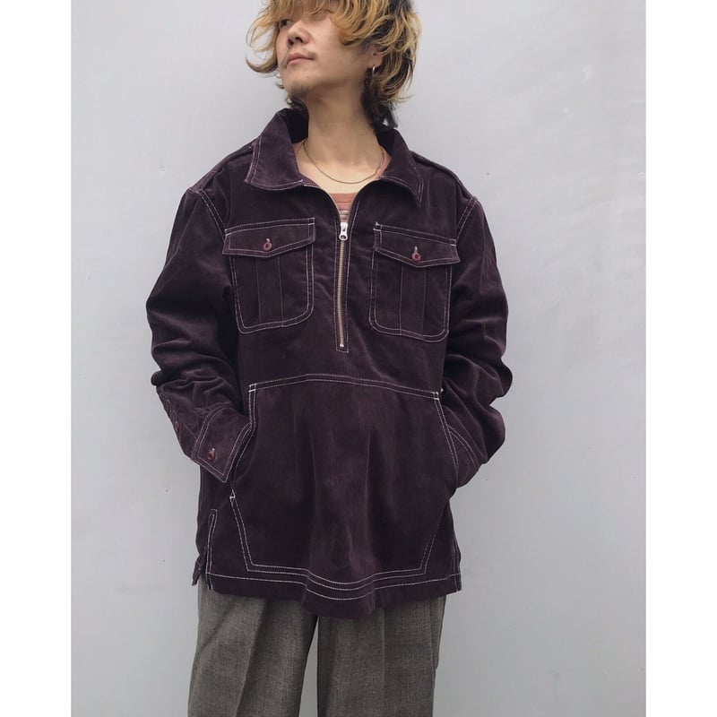 COMFORTABLE REASON「Corduroy P.O. Shirts Jacket」 COMFORTABLE REASON「Corduroy P.O. Shirts Jacket」
