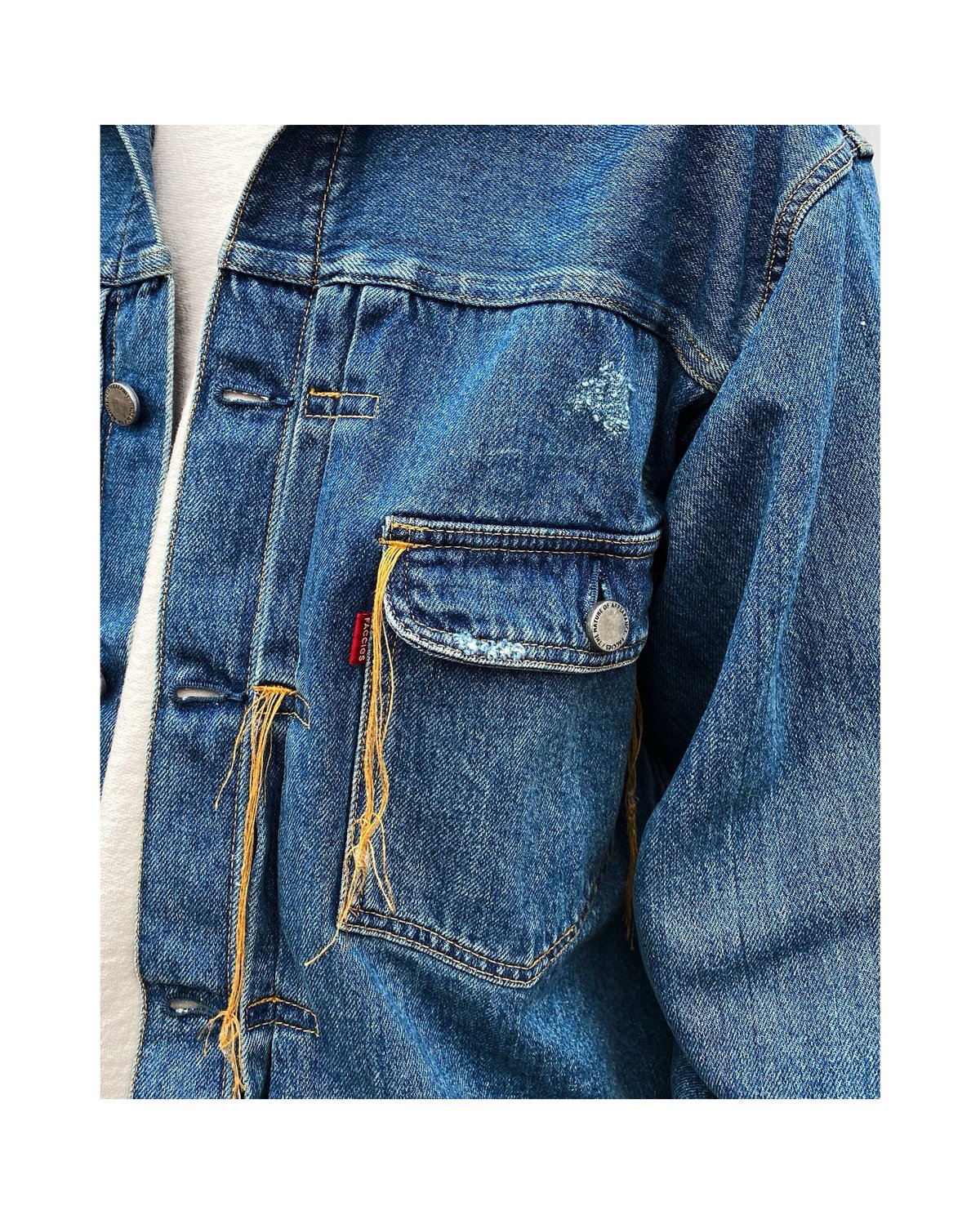 faccies「12.5oz Selvae Denim JKT」 | gouter le ca