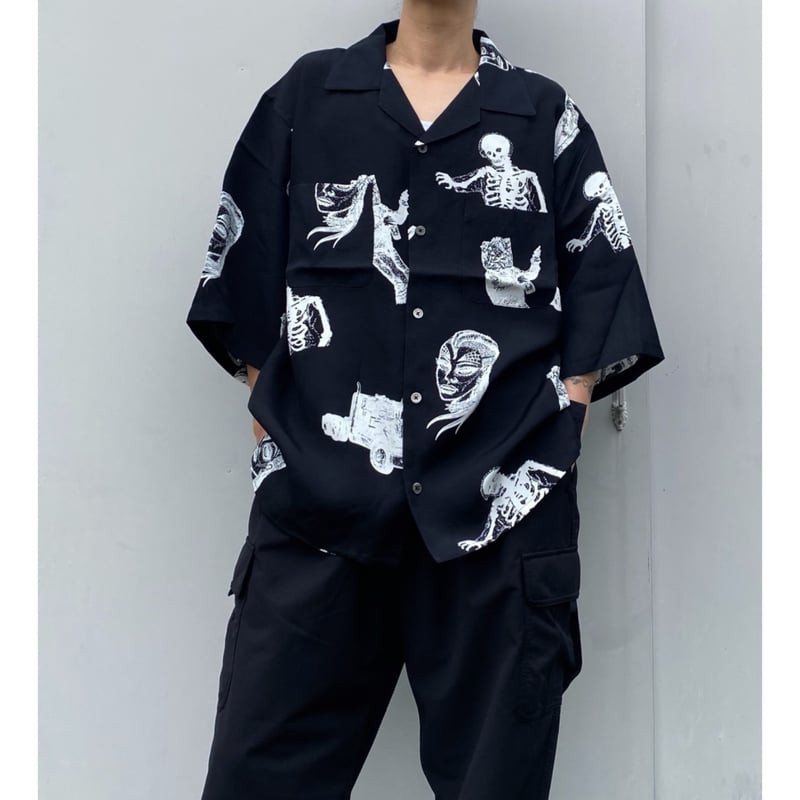 BLACK WEIRDOS「REPO Aloha Shirt」black. | gouter