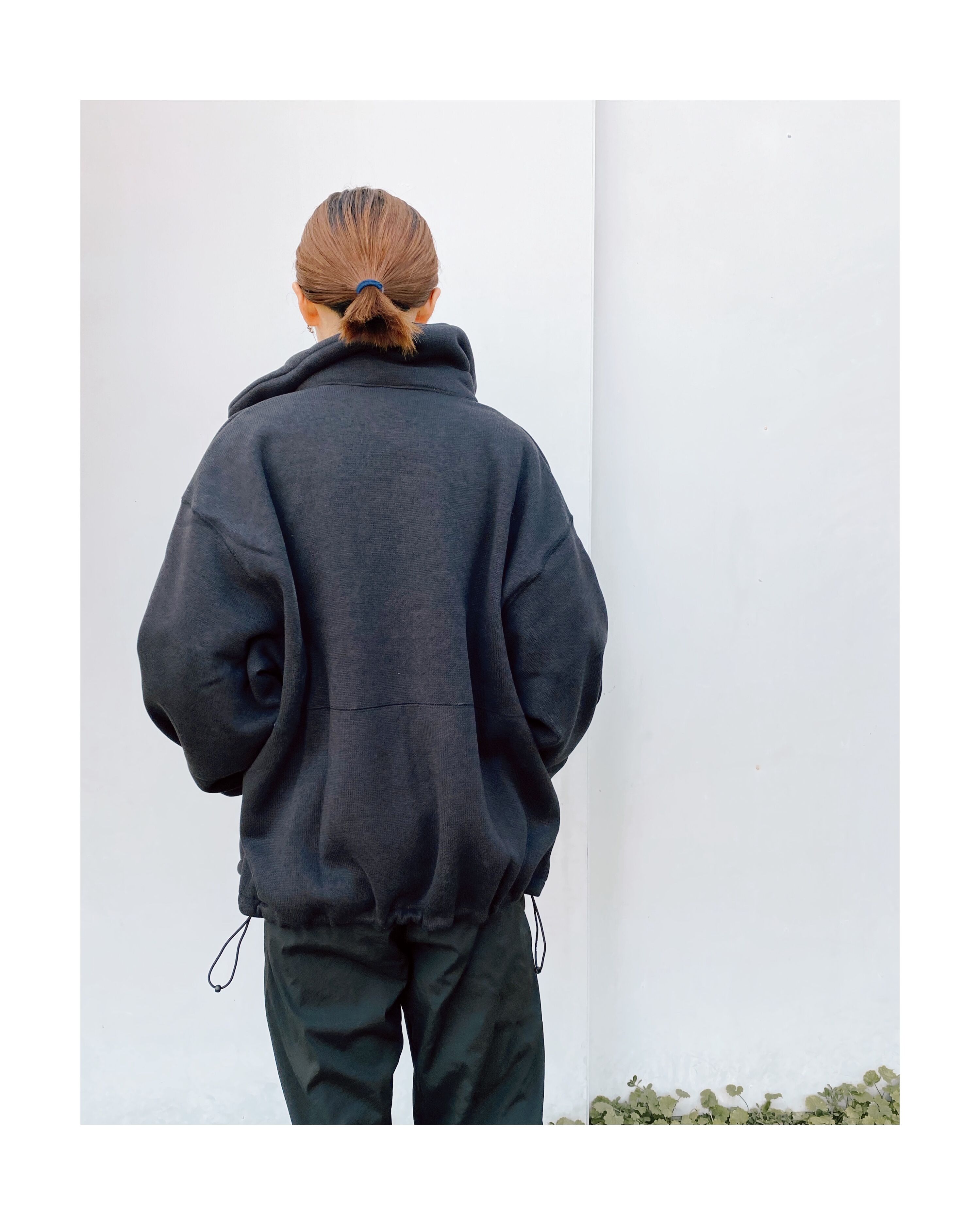 HOLIDAY「THERMAL PRO FLEECE ZIP UP JACKET」black.