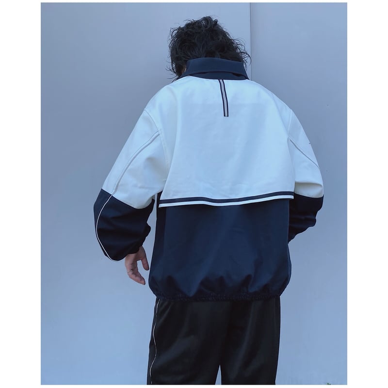 ジャケット・アウター Comfortable Reason Warmup Jacket COMFORTABLE REASON「WARMUP JACKET」navy. | gouter