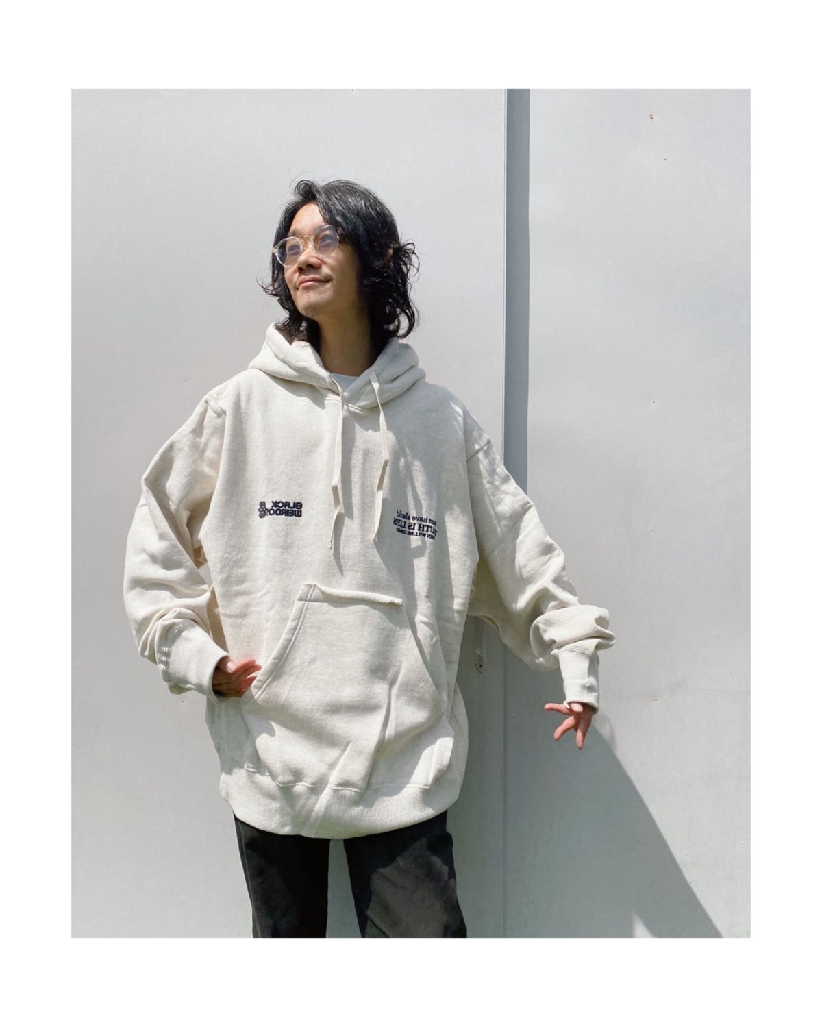 BLACK WEIRDOS「Reversible Sweat Hoodie」 | gouter