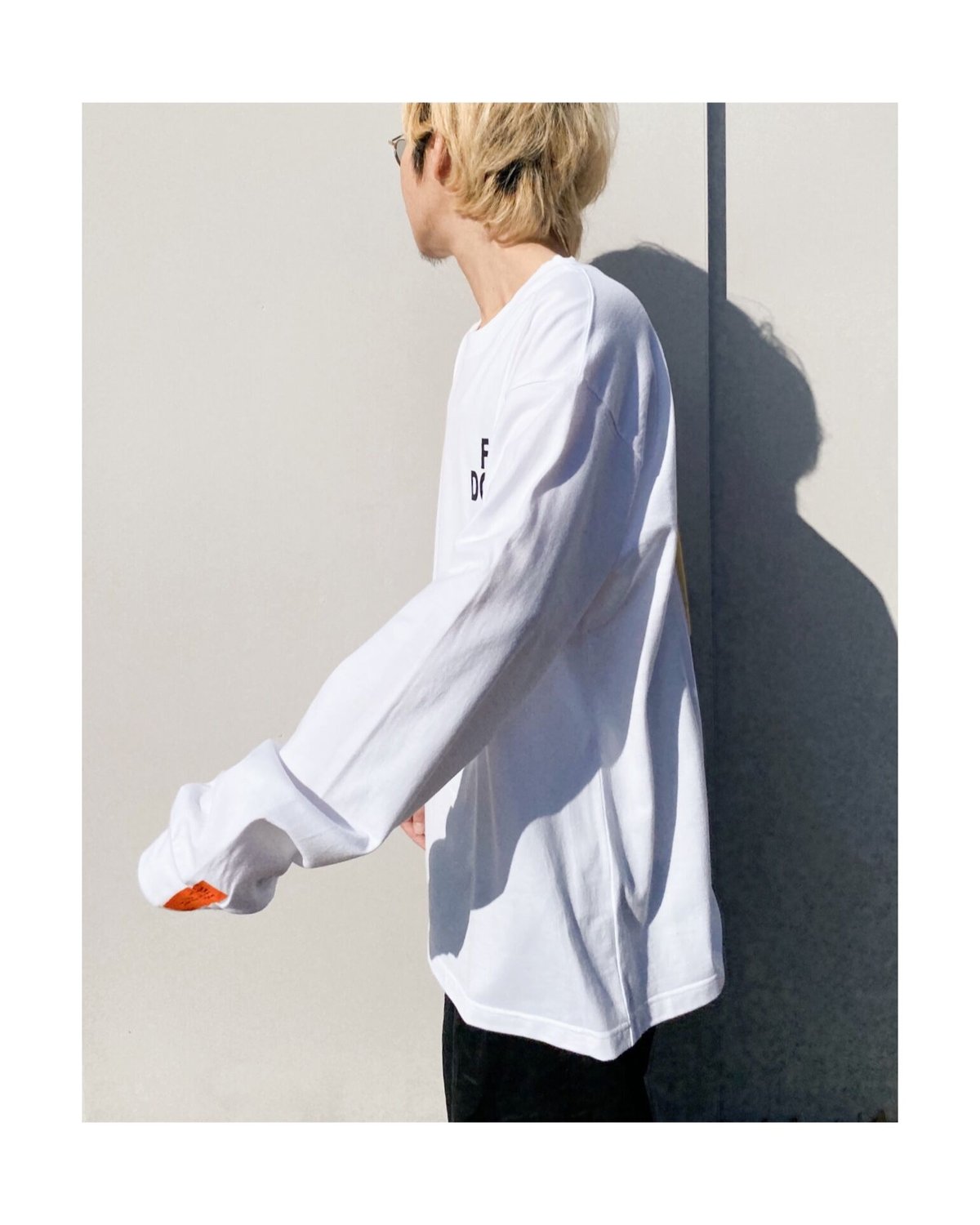 BLACK WEIRDOS「DOG FOOD L/S Tee」white. | gouter 