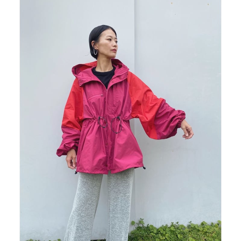 magenta フード付きダークグリーンフリースジャケット L HOLIDAY「WIND JACKET（LIGHT）」 | gouter le cabinet
