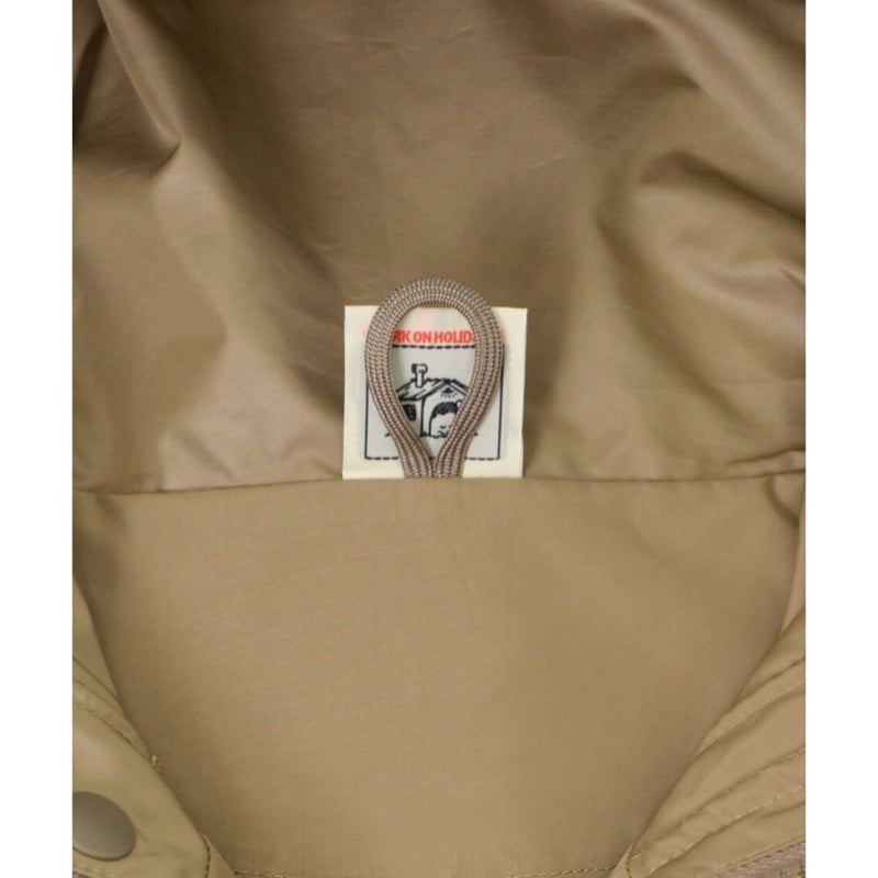 HOLIDAY「WIND JACKET(LIGHT)」beige. | gouter le c