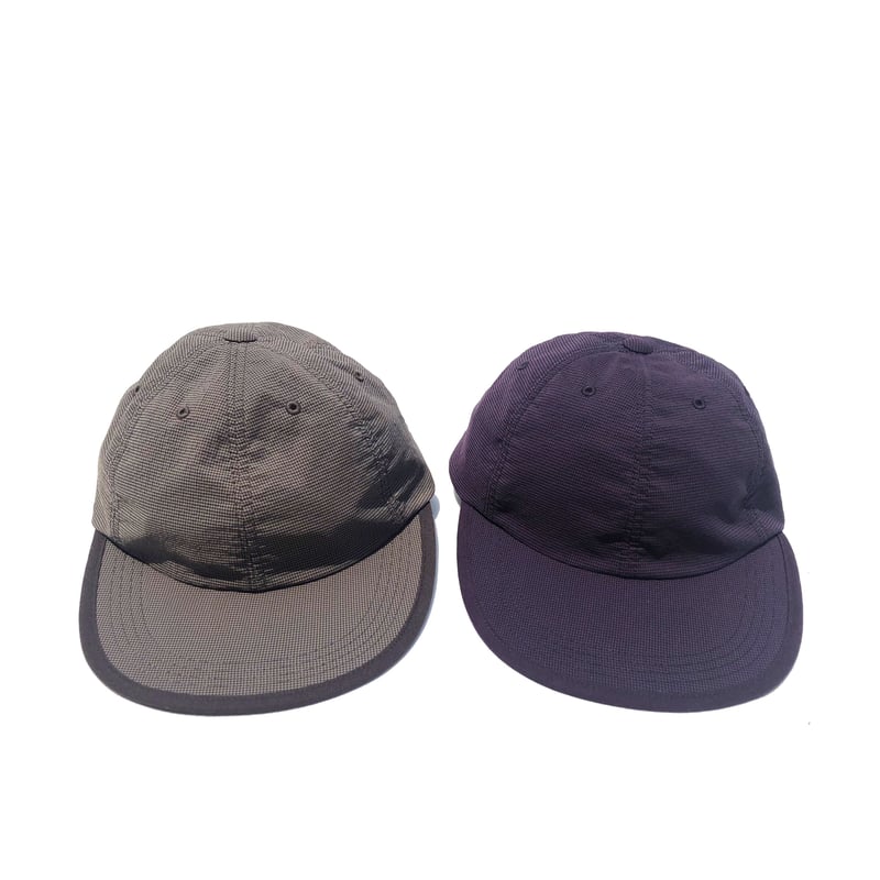 Comfortable reason ネイビー メッシュ 6パネルキャップ COMFORTABLE REASON「Checker Leisure Cap」 | goute