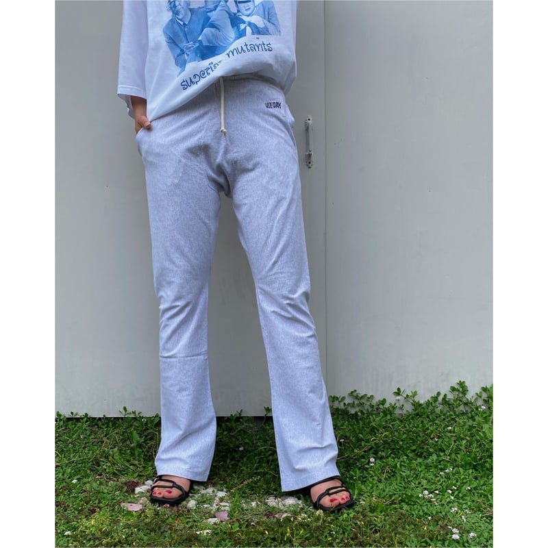 ホリデイ　HOLIDAY SUPER FINE DRY WIDE PANTS HOLIDAY「SUPER FINE DRY WIDE PANTS」d.navy. | gou
