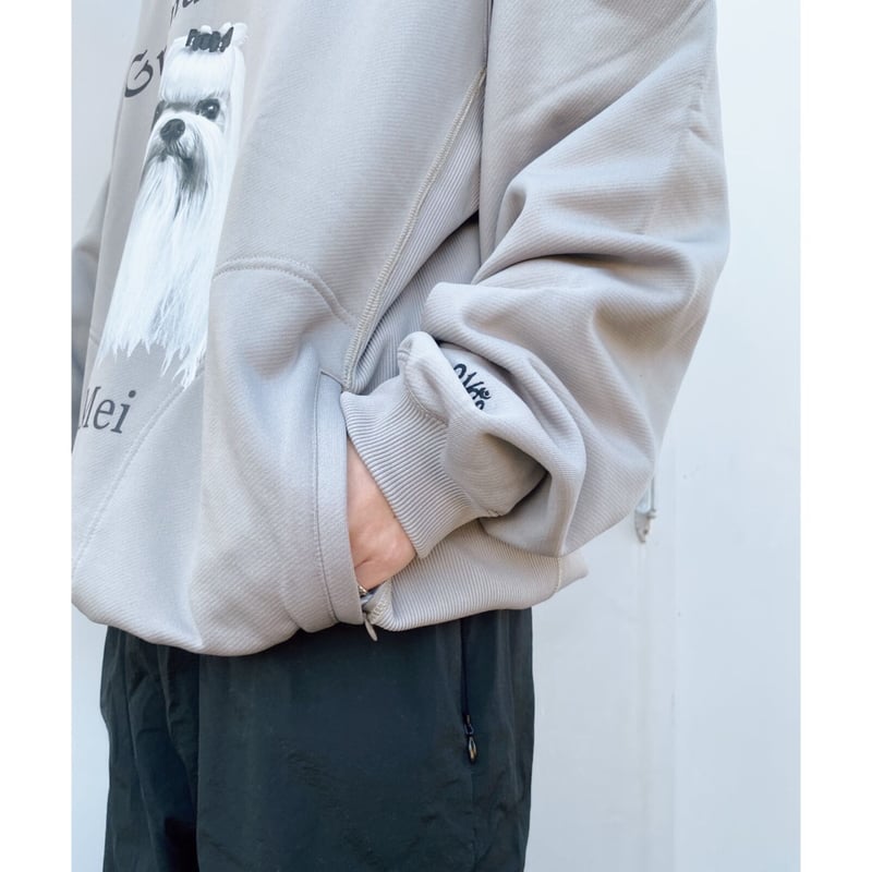 BLACK WEIRDOS「Crewneck Sweatshirt」charcoal. | g BLACK WEIRDOS「Crewneck Sweatshirt」charcoal. | g