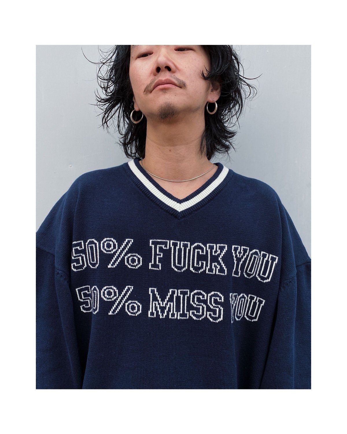 SON OF THE CHEESE「50% V neck」 | gouter le cabinet