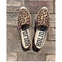 HOLIDAY「DOUBLE SOLE ESPADRILLE」 LEOPARD