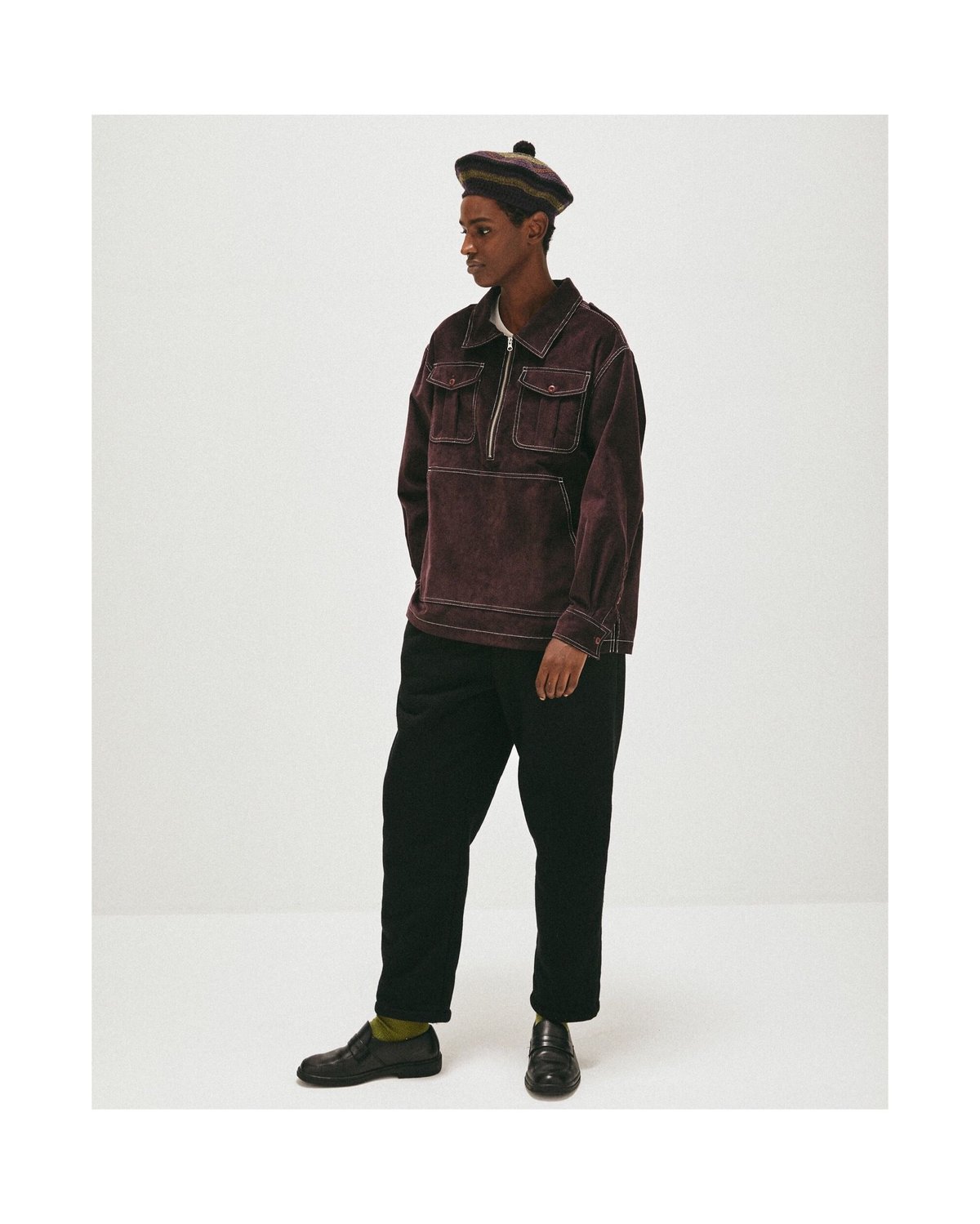 COMFORTABLE REASON「Corduroy P.O. Shirts Jacket」