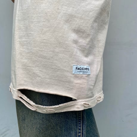 FACCIES「AGINGA FADE TEE(HEARD)」
