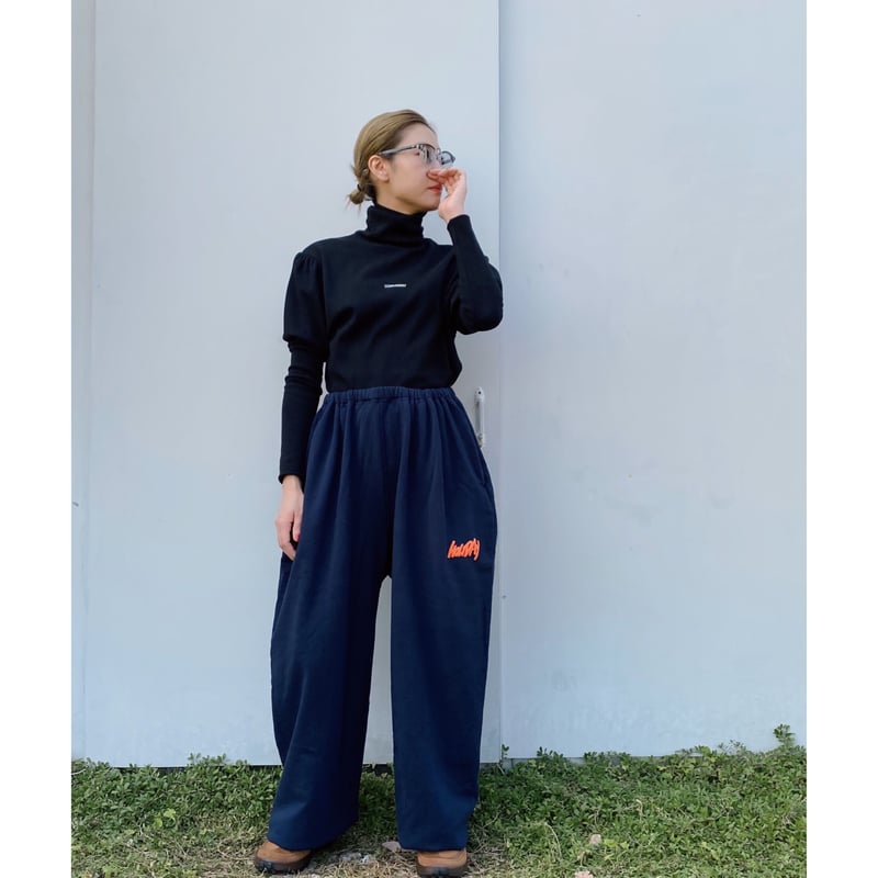 HOLIDAY「MINI SWEAT BAGGY PANTS」navy. | gouter l...