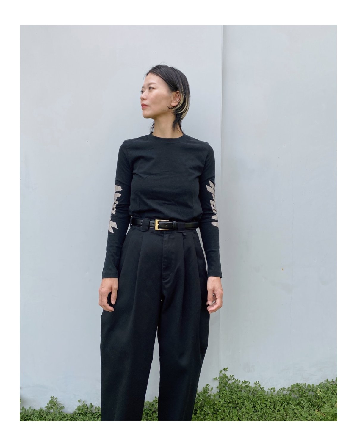 HOLIDAY SUPER FINE L/S T-SHIRT  ネイビー fit=scale-down,w=1200