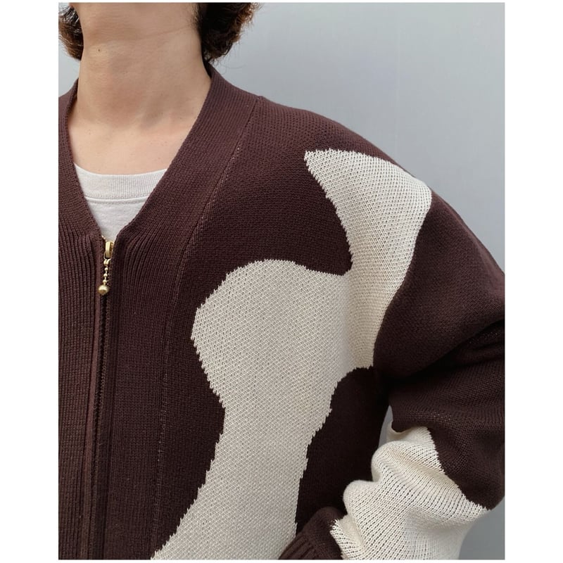 トップス SON OF THE CHEESE Cardigan SON OF THE CHEESE（サノバチーズ） フリンジニット