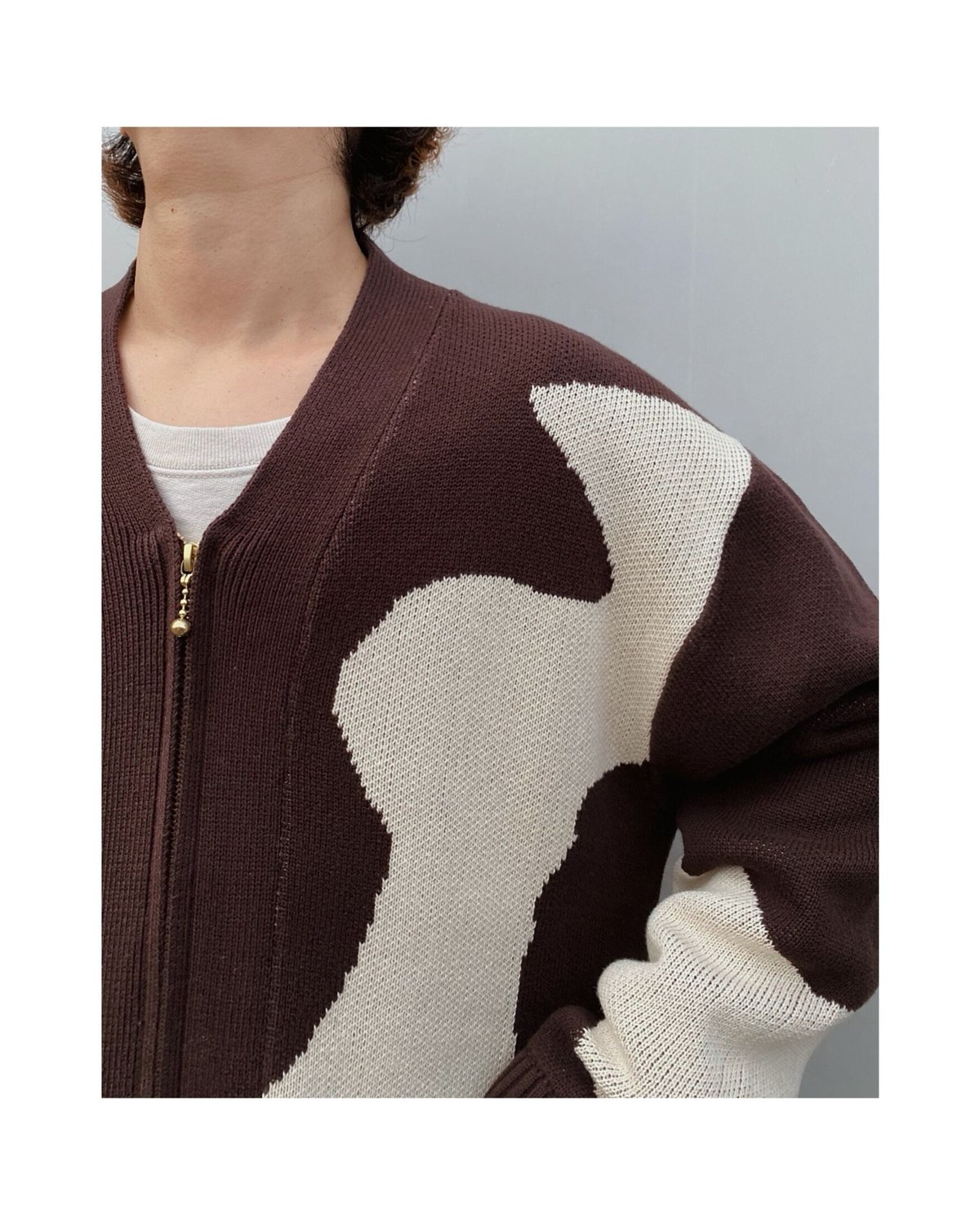 トップス SON OF THE CHEESE Cardigan SON OF THE CHEESE（サノバチーズ） フリンジニット