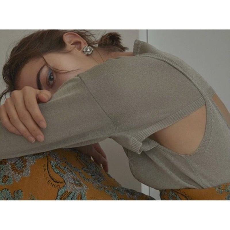 TAN. 「LUSTER BOLERO」silver | gouter le cabinet