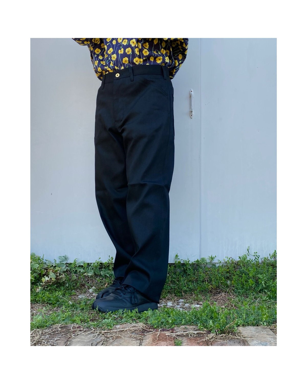 SON OF THE CHEESE「5Pkt Painter Pants」black. | g