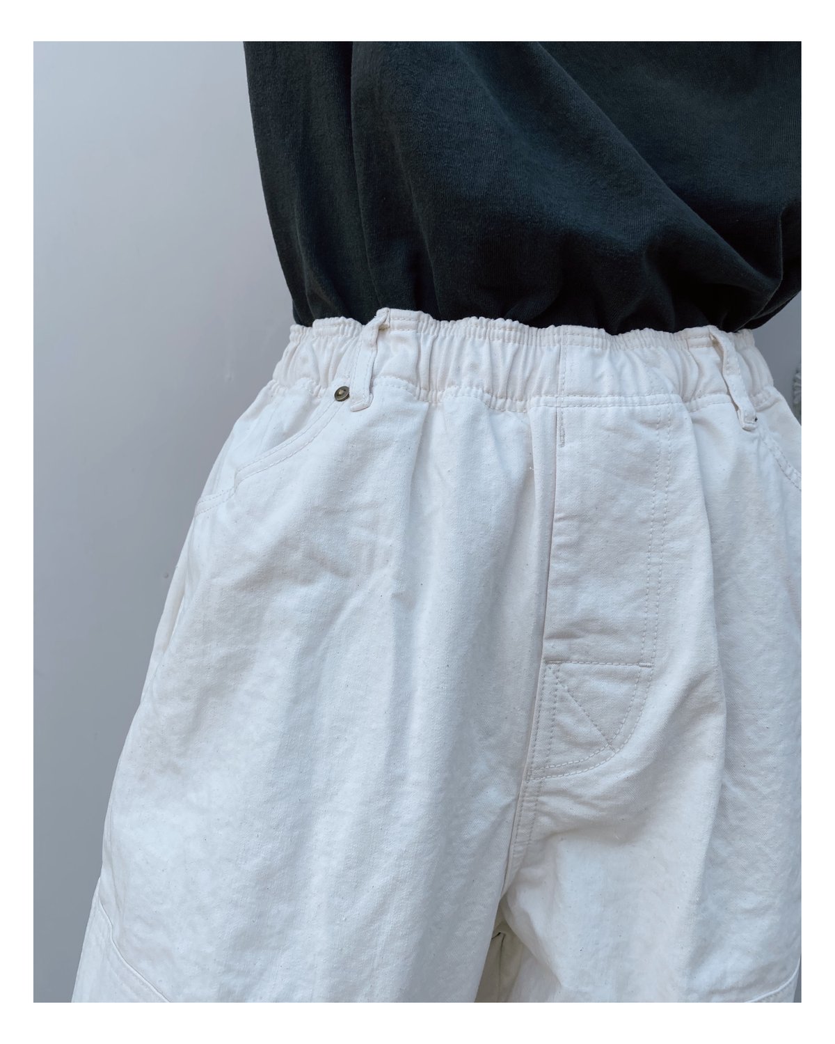 COMFORTABLE REASON「Double Knee Pigment Pant」off