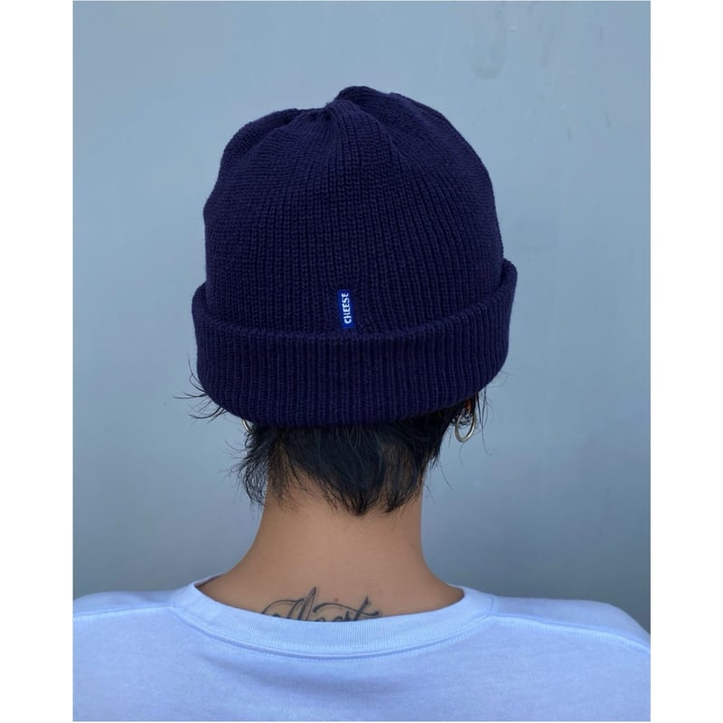 SON OF THE CHEESE「Wool KNITCAP」navy. | gouter l...