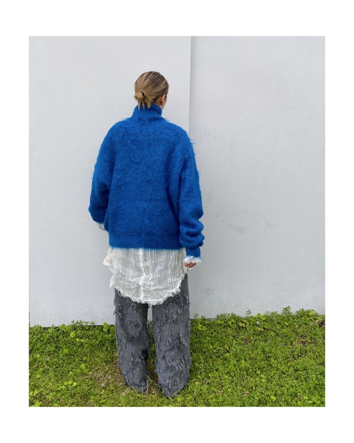 ERiKOKATORi「kid mohair turtle neck knit」 | gout