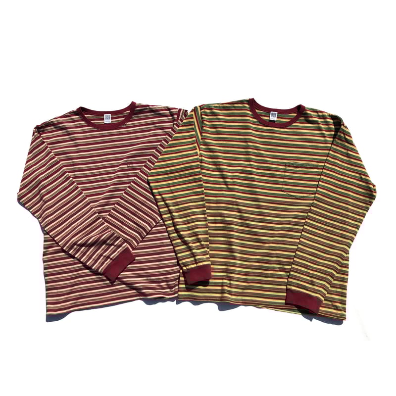 COMFORTABLE REASON 「Multi border L/S tee」 | gou