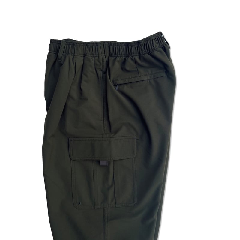 COMFORTABLE REASON「Stretch Cargo Slacks」khaki.