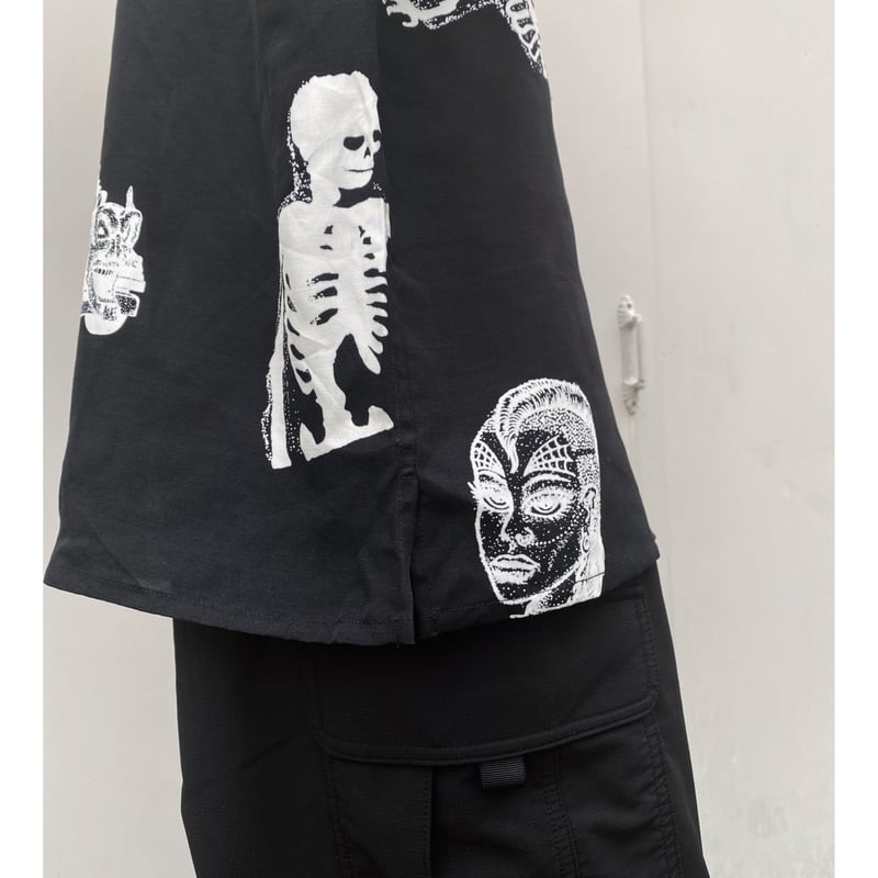 Black Weirdos 25SS ヘビーメタル アロハシャツ 未使用品】Black Weirdos 25SS ヘビーメタル アロハシャツ