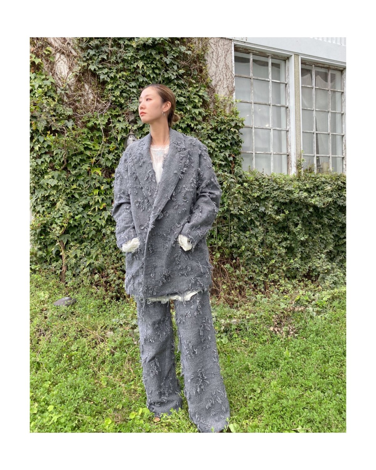 ERiKOKATORi「ripped wool jacket」 | gouter le cab