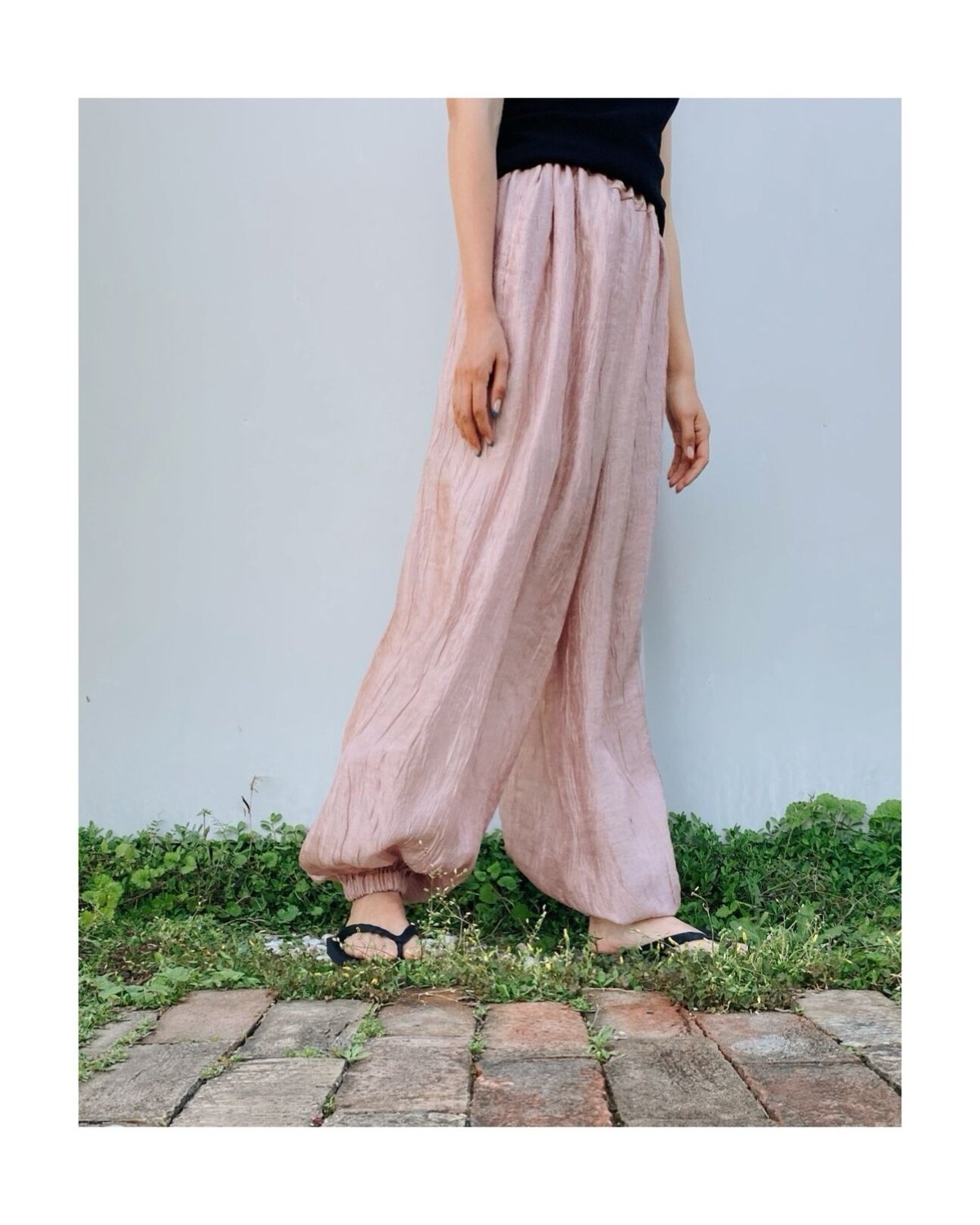 ERiKOKATORi「shell jacqard halem pants」 | gouter